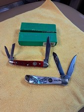 HEN & ROOSTER unused pocket knife pair 