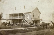 Withee Creamery Withee WI Wisconsin 1916 RPPC Photo Postcard COPY