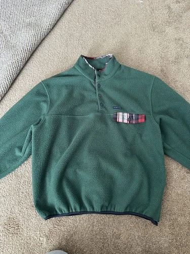 Southern Proper Green Pullover  With Plaid Accent XL - product listing photo
