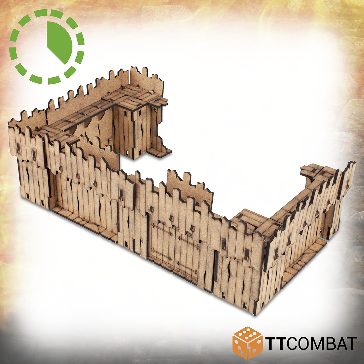 TTCombat BNIB Savage Domain: Palisade Walls