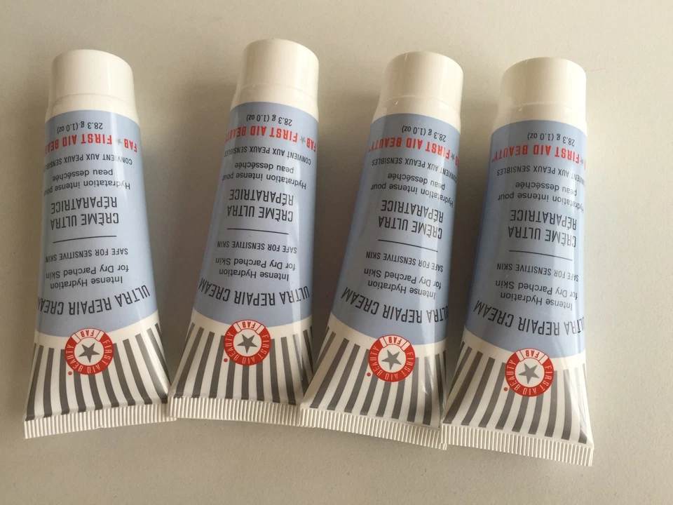 Pacote com 4 Creme Reparador First Aid Beauty Ultra Pele Sensativa 1 oz - Pacote com 4 NOVO - Imagem 4 de 4