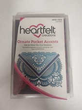 Heartfelt Creations Ornate Pocket Accents Decorative Dies Craft Set