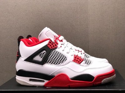 Size 13 - Jordan 4 Retro OG Mid Fire Red for sale online | eBay