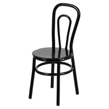 Mini Decorations for Dollhouse Furniture Metal Tiny Chair Figurine