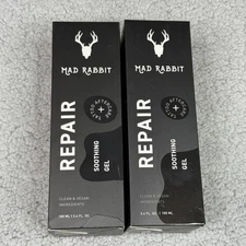 Mad Rabbit Repair Soothing Gel 3.4 oz 100 ml Tattoo Aftercare 2-Pack New In Box