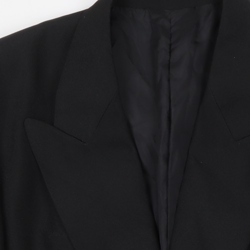 Cm Classic Menswear Men's Black Blazer, Size 40, Double-Breasted - Picture 9 of 12