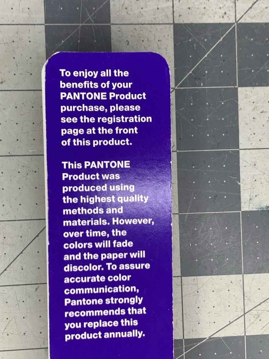 Pantone Plus Series Color Guide PMS Books Coated Solid | eBay