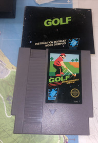 Golf Nintendo NES Bo&icirc;te Noire Compl&egrave;te CIB 5 Vis * RARE ** MAGNIFIQUE**