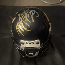 University Of California Marshawn Lynch Auto Mini Helmet Autograph Free Shipping