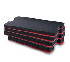 Pelican 1535 tool foam inserts Tool shadowing foam. Make tool trays. Black & Red