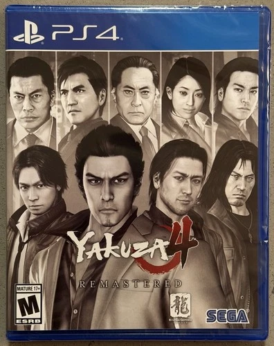 Yakuza 4 Remastered - Limited Run Games #580 - PlayStation 4 PS4 - New & Sealed