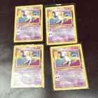 Pokemon TCG Mew Wizards Black Star Promo Card Lot 4 Vintage Collectible