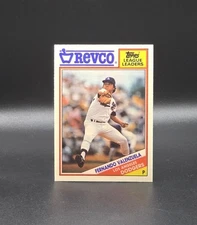 1988 Topps Revco League Leaders FERNANDO VALENZUELA Card #14 LA Dodgers