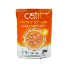Catit Divine Shreds Chick,Salmon,Pumpkin 2.6 Oz
