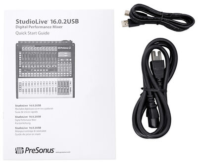 Presonus StudioLive 16.0.2 USB Soundboard Mixing Console Mixer 4