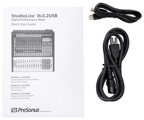 Presonus StudioLive 16.0.2 USB Soundboard Mixing Console Mixer 4 Church/School - Picture 9 of 9