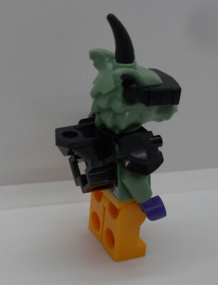 Lego Ninjago Figure Hausner Scabbard (Yellow Green Armor Glasses) New