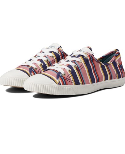 Kate Spade New York Tennison Sidewalk Stripe Canvas Sneakers Shoes Women’s US 8