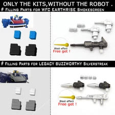 Shockwave Lab Fills / Weapon For EARTHRISE SMOKESCREEN Legacy Silverstreak
