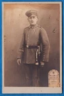 cabinet card photo Germany army died Somme 1918 Foto Kab soldat WW1 Post Mortem