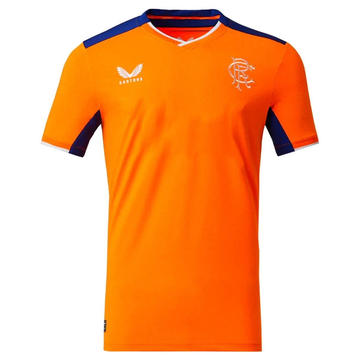 CASTORE Glasgow Rangers 3rd soccer Football Shirt Orange XL