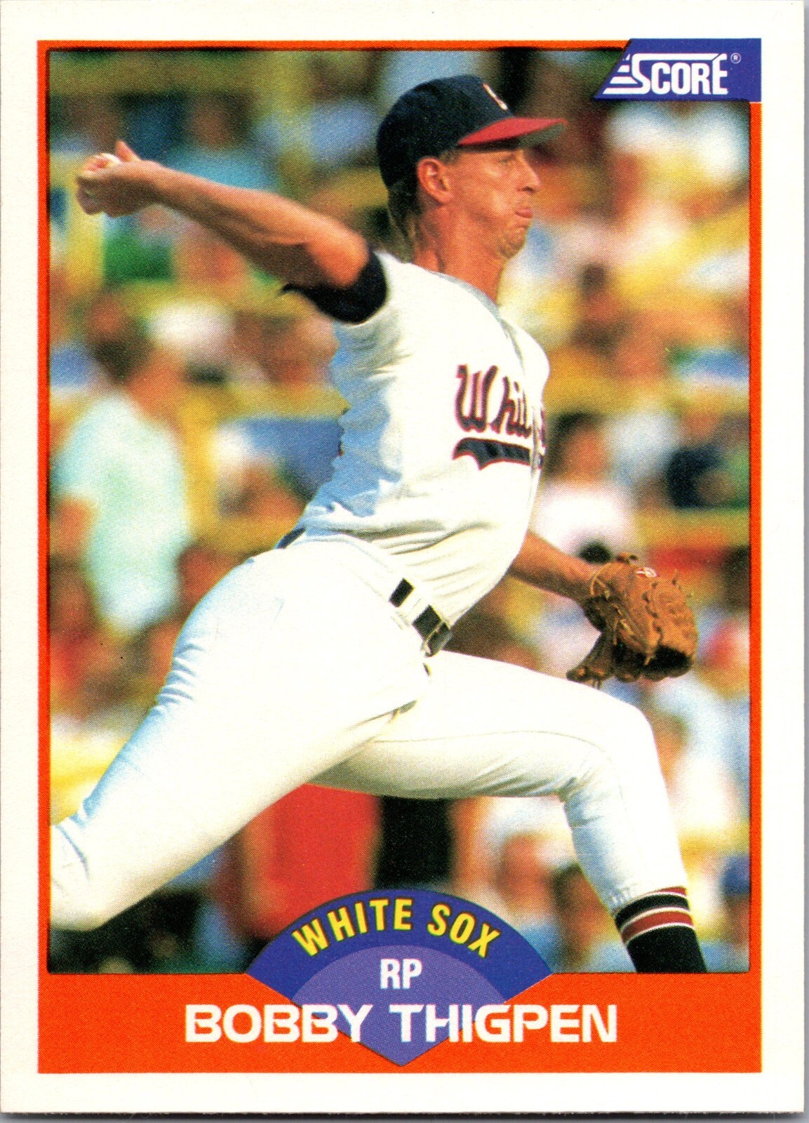 1989 Score - #399 Bobby Thigpen
