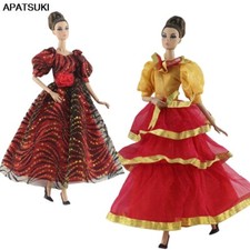 Moda 1/6 Muñeca Ropa Para 11.5" Muñeca Princesa Vestido Fiesta Vestido Trajes 1:6