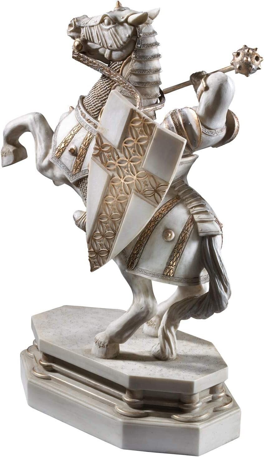 Giant Ivory Knight Chess Piece Statue 12.25 Horse DWK World of Wonders  #DWKWorldofWonders