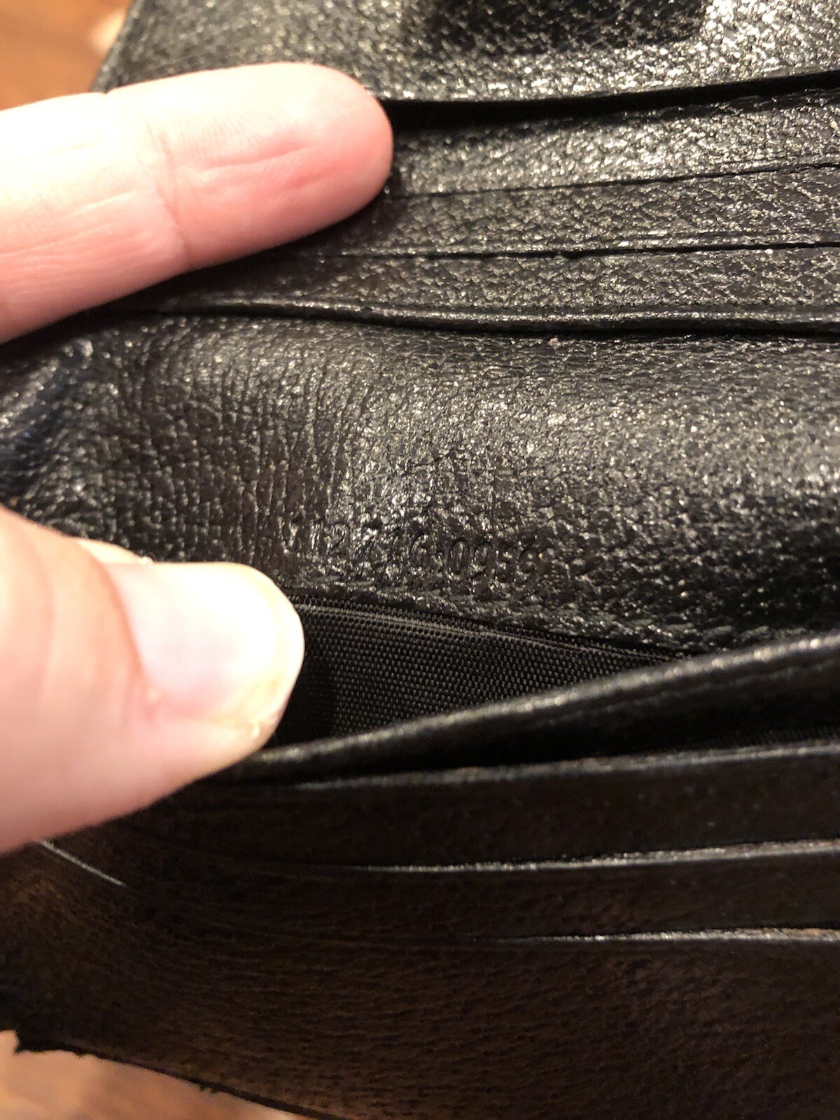 Authentic GUCCI Monogram Black Silver Canvas Leat… - image 10