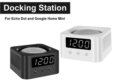 google home mini alarm clock radio