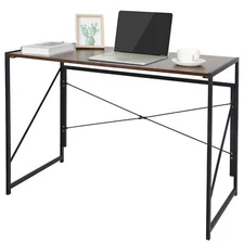 Home Office Computer Desk Writing Modern Simple Study Industrial Style Folding