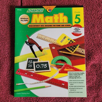 Advantage Math Grade 5 by Creative Teaching Press Workbook