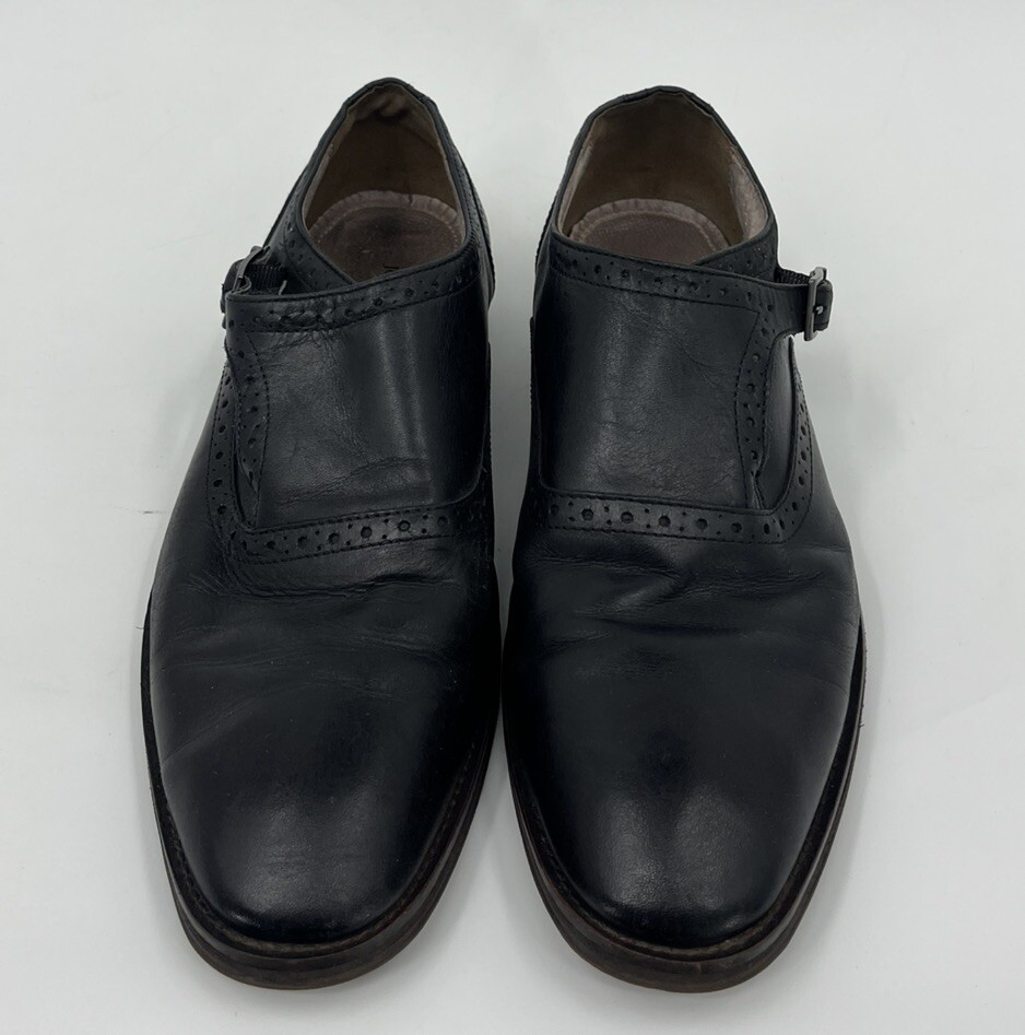 Johnston and Murphy Monk Strap Mens Size 10 M Bla… - image 2