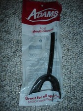NEW Adams black mouth guard piece mouthguard ...