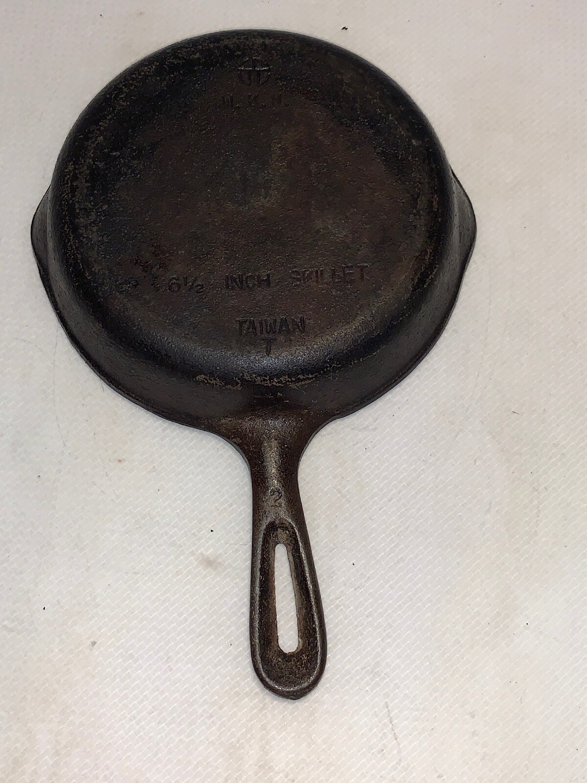 Vintage WKM 2 5 1/2" Cast Iron Skillet Made in Taiwan eBay