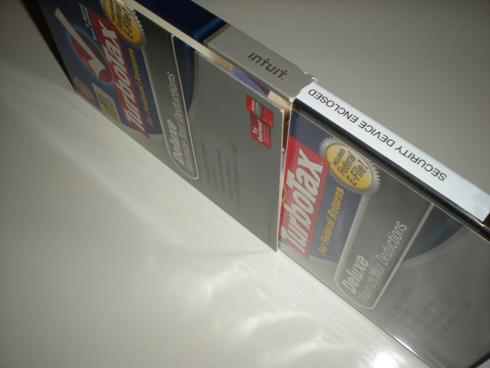 Turbotax 2008 Deluxe Federal only. New in box. - Image 3 of 3