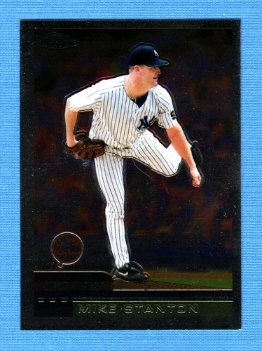 2000 Topps Chrome #324 Mike Stanton Yankees