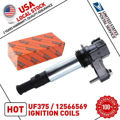 1 Ignition Coils & OEM   for Buick Cadillac CTS GMC 2.8L 3.6L V6 UF375 BS-C1508