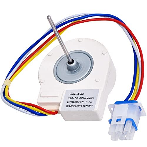 Ultra Durable WR60X10185 Refrigerator Evaporator Fan Motor Replacement Part by