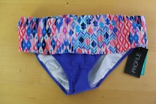 NWT Profile by Gottex Swimsuit Bikini Bottom Sz 14 Black