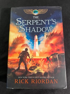 KANE CHRONICLES Book 3: THE SERPENT'S SHADOW by Rick Riordan