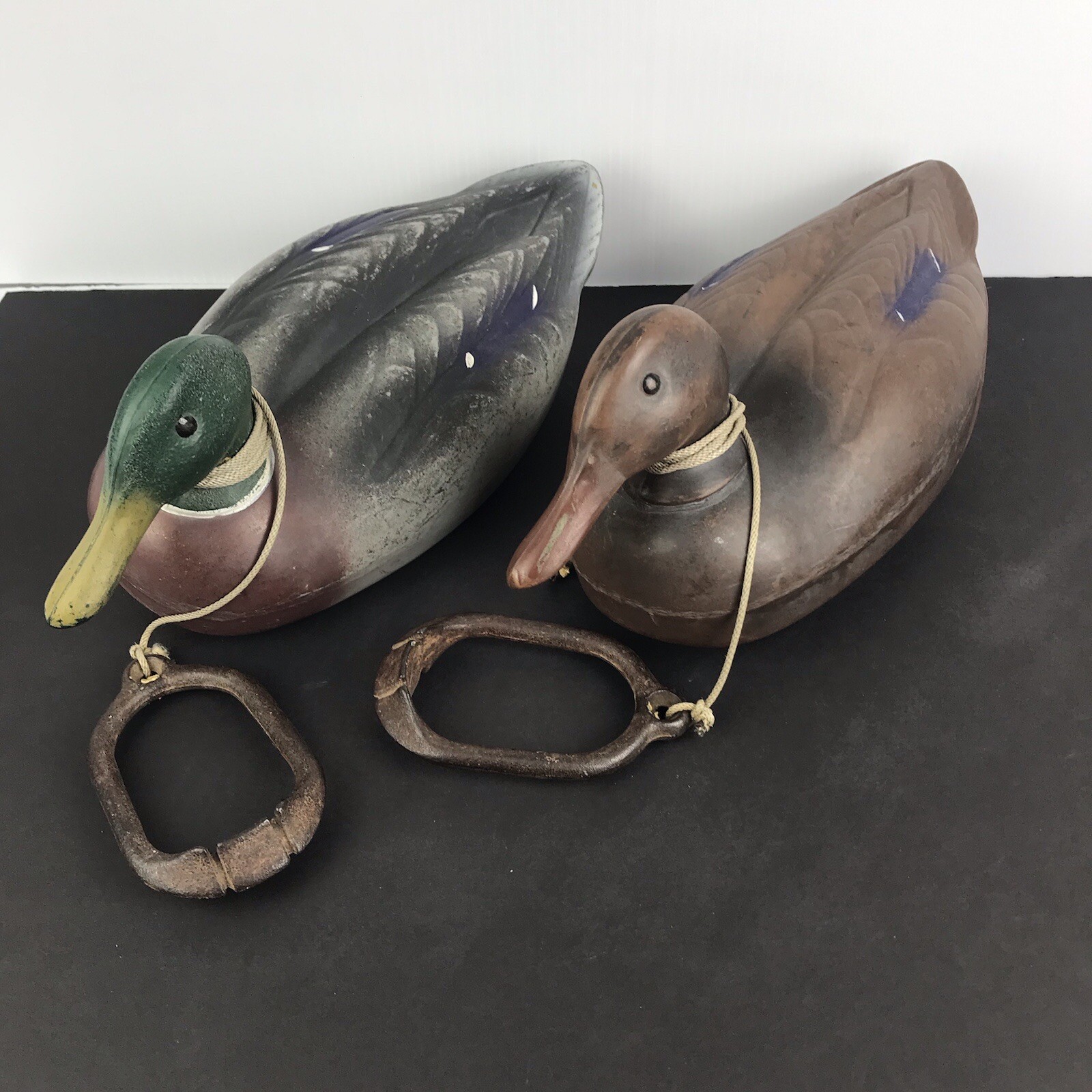 Duck Decoys Herter's Inc Plastic Female & Male Includes Herter Anchor