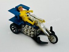 Hot Wheels Redline Chopcycles SOUR KRAUT Blue 1973 VERY RARE - Very Nice !!!
