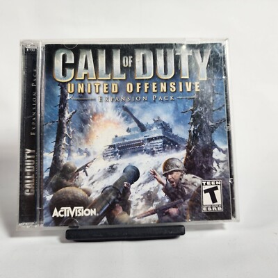 Call of Duty United Offensive Expansion Pack PC 2004 Activision Used