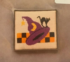 Twisted Threads Cross Stitch PATTERN Only Halloween Hat
