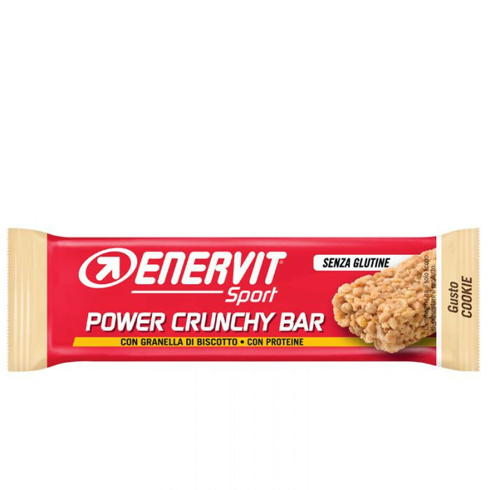 ENERVIT POWER CRUNCHY BAR gusto COOKIE con magnesio e vitamine 40g box da 25pz