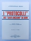 I protocolli dei savi anziani di Sion ristampa fascismo Preziosi Julius Evola