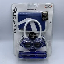Official Nintendo DS Fashion Kit: Case Game Library Car Adapter Stylus SEALED