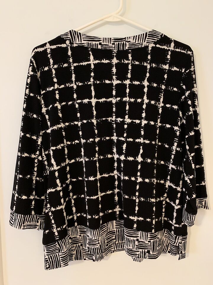 alfred dunner top petite medium blouse | eBay