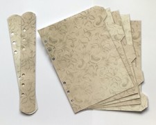 Kikki K Misura B6 - Graziosi divisori design crema 175x135 mm - completamente laminati